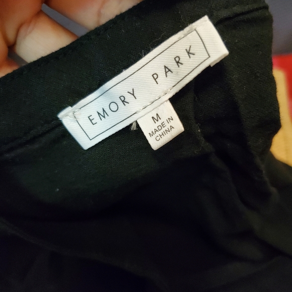 NWOT Emory Park short sleeve front zip jumpsuit - Picture 4 of 8